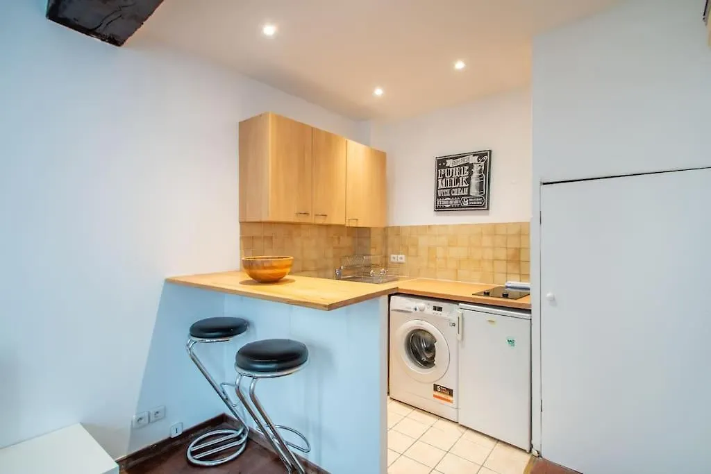 Apartamento Studio Au Coeur Du Marais - III París